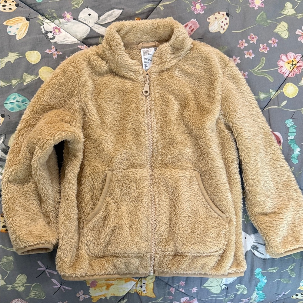 Uniqlo Teddy Fleece Zip Jacket